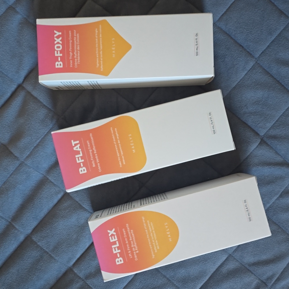 MAELYS BUNDLE B-FLAT Belly B-FLEX Arm B-FOXY Inner Thigh New BNIB